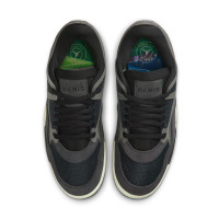 Nike Air Jordan 4 RM x Paris Saint-Germain Baskets Noir Argenté Blanc