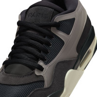 Nike Air Jordan 4 RM x Paris Saint-Germain Baskets Noir Argenté Blanc