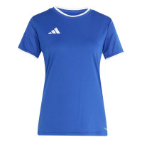 adidas Entrada 26 Voetbalshirt Dames Blauw Wit