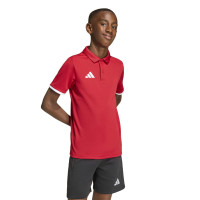 adidas Entrada 26 Polo Trainingsset Kids Rood Wit