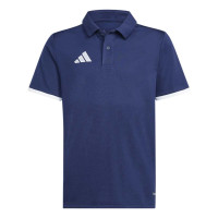 adidas Entrada 26 Polo Kids Donkerblauw Wit