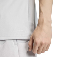 Ensemble d'entraînement adidas Entrada 26 Polo gris blanc