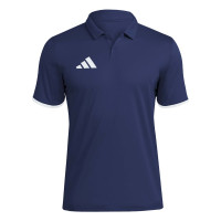 Ensemble d'entraînement adidas Entrada 26 Polo bleu foncé et blanc