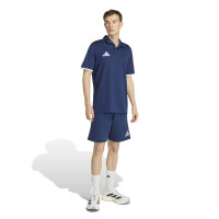 Ensemble d'entraînement adidas Entrada 26 Polo bleu foncé et blanc
