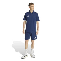 Ensemble d'entraînement adidas Entrada 26 Polo bleu foncé et blanc