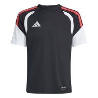 Maillot de football adidas Tiro 26 League pour Enfants, noir, rouge clair