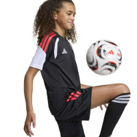 Maillot de football adidas Tiro 26 League pour Enfants, noir, rouge clair
