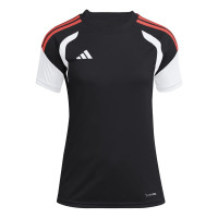 Maillot de football adidas Tiro 26 League pour Femmes, noir, rouge clair