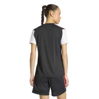 Maillot de football adidas Tiro 26 League pour Femmes, noir, rouge clair