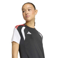 Maillot de football adidas Tiro 26 League pour Femmes, noir, rouge clair