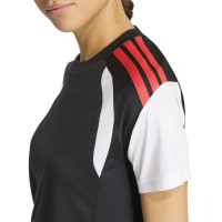 Maillot de football adidas Tiro 26 League pour Femmes, noir, rouge clair