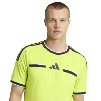 Maillot d'arbitre à manches courtes adidas REF 26 jaune noir