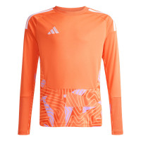 Kit de gardien de but à manches longues adidas Tiro 26 Competition pour enfants, orange