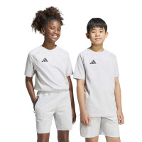 Chemise d'entraînement adidas Tiro Travel pour Enfants, gris et noir