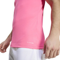 Maillot de football adidas Entrada 26 rose et blanc