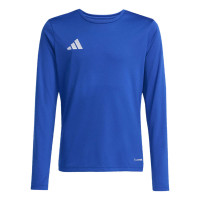 Maillot de football à manches longues adidas Entrada 26 pour Enfants, bleu et blanc