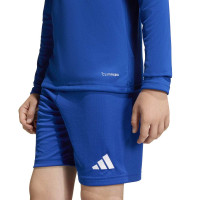Maillot de football à manches longues adidas Entrada 26 pour Enfants, bleu et blanc