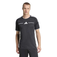Maillot d'arbitre à manches courtes adidas REF 26 noir et blanc