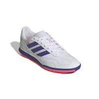 adidas Super Sala III Chaussures de Foot en Salle (IN) Blanc Mauve Rose
