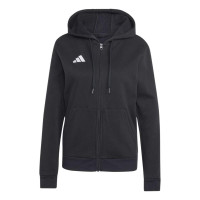 adidas Entrada 26 Joggingpak Full-Zip Vest Dames Zwart Wit