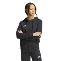 adidas Entrada 26 Joggingpak Full-Zip Vest Dames Zwart Wit