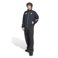 adidas Liverpool Anthem Trainingsjack 2025-2026 Zwart