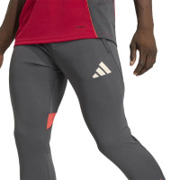 adidas Liverpool Track Trainingspak Hooded 2025-2026 Rood Grijs Zilver