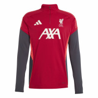 adidas Liverpool Trainingspak 1/4-Zip 2025-2026 Rood Grijs Zilver