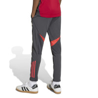 adidas Liverpool Trainingspak 1/4-Zip 2025-2026 Kids Rood Grijs Zilver