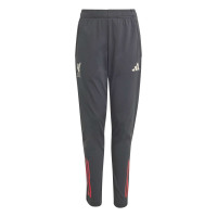 adidas Liverpool Trainingspak 1/4-Zip 2025-2026 Kids Rood Grijs Zilver