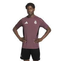 adidas Real Madrid Trainingshirt 2025-2026 Paars Zwart Wit