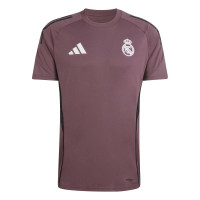 Kit d'entraînement adidas Real Madrid 2025-2026 violet noir blanc