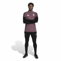 Pantalon d'entraînement adidas Real Madrid 2025-2026 noir violet blanc