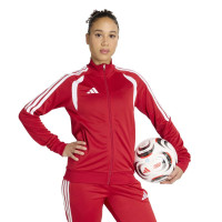 Survêtement adidas Tiro 26 League entièrement zippé pour femmes, rouge et noir