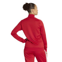 Survêtement adidas Tiro 26 League entièrement zippé pour femmes, rouge et noir