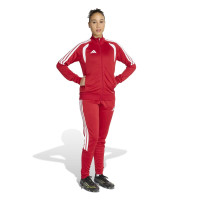 Survêtement adidas Tiro 26 League entièrement zippé pour femmes, rouge et noir