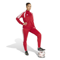 Survêtement adidas Tiro 26 League entièrement zippé pour femmes, rouge et noir