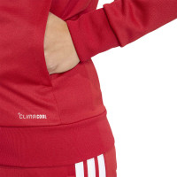 Survêtement adidas Tiro 26 League entièrement zippé pour femmes, rouge et noir