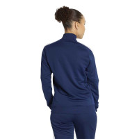 Survêtement zippé adidas Tiro 26 League pour femmes, bleu foncé et blanc