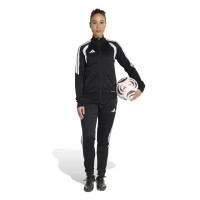 Survêtement adidas Tiro 26 League à fermeture éclair intégrale pour femmes, noir et blanc