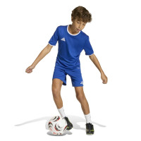 Short de football adidas Entrada 26 pour Enfants, bleu et blanc