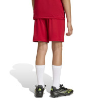 adidas Entrada 26 Voetbalbroekje Kids Rood Wit