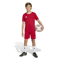 adidas Entrada 26 Voetbalbroekje Kids Rood Wit