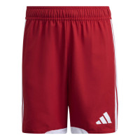Shorts de football de compétition adidas Tiro 26 pour Enfants, rouge et blanc