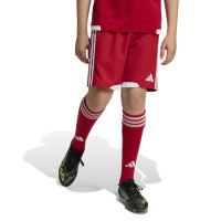Shorts de football de compétition adidas Tiro 26 pour Enfants, rouge et blanc