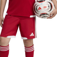 Shorts de football de compétition adidas Tiro 26 pour Enfants, rouge et blanc