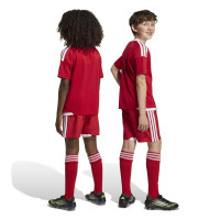 Shorts de football de compétition adidas Tiro 26 pour Enfants, rouge et blanc
