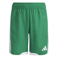 Shorts de football de compétition adidas Tiro 26 pour enfants, vert et blanc