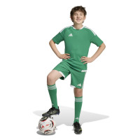 Shorts de football de compétition adidas Tiro 26 pour enfants, vert et blanc