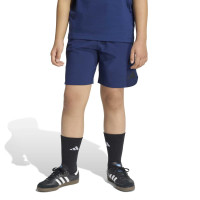 Maillot De Jogging Adidas Tiro Travel Pour Enfants, Bleu Foncé, Noir